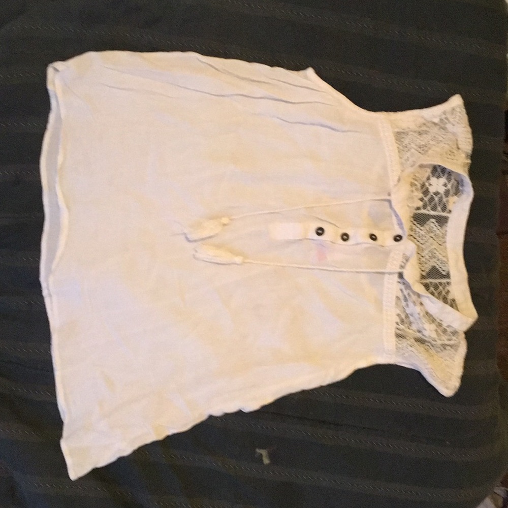 pretty white top